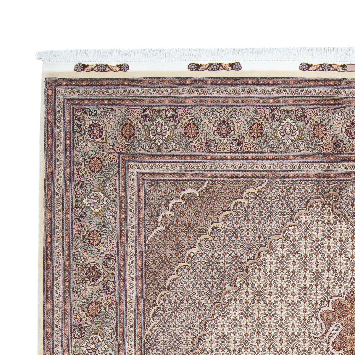 Persisk matta - Tabriz - 307 x 207 cm - beige