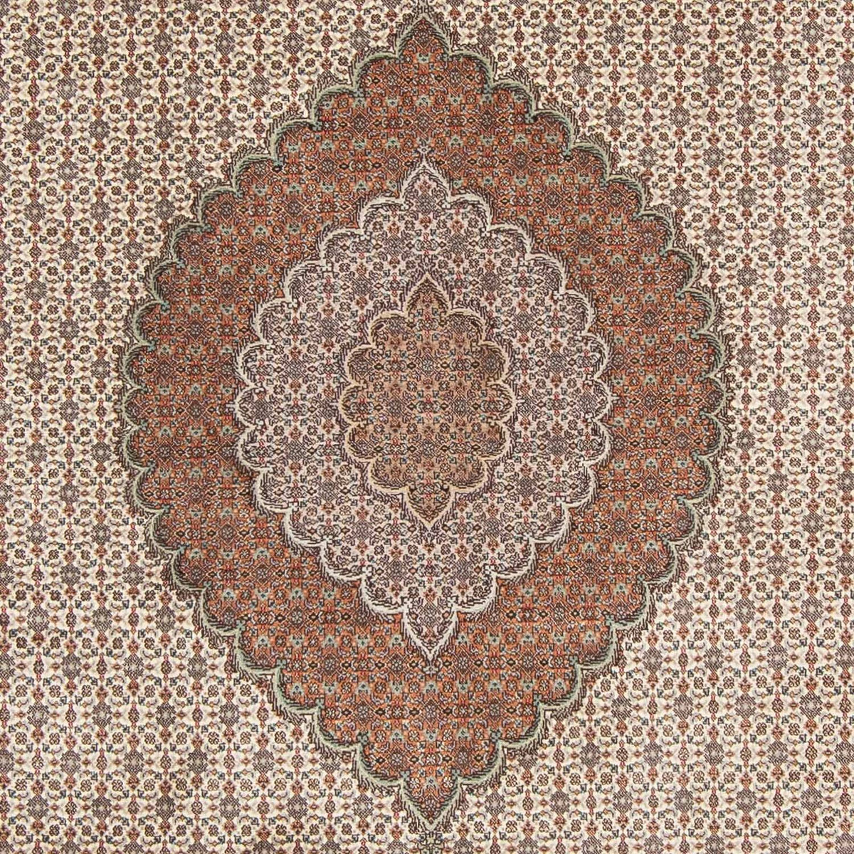 Persisk matta - Tabriz - 310 x 200 cm - beige