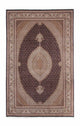 Persisk matta - Tabriz - 310 x 200 cm - mörkblå