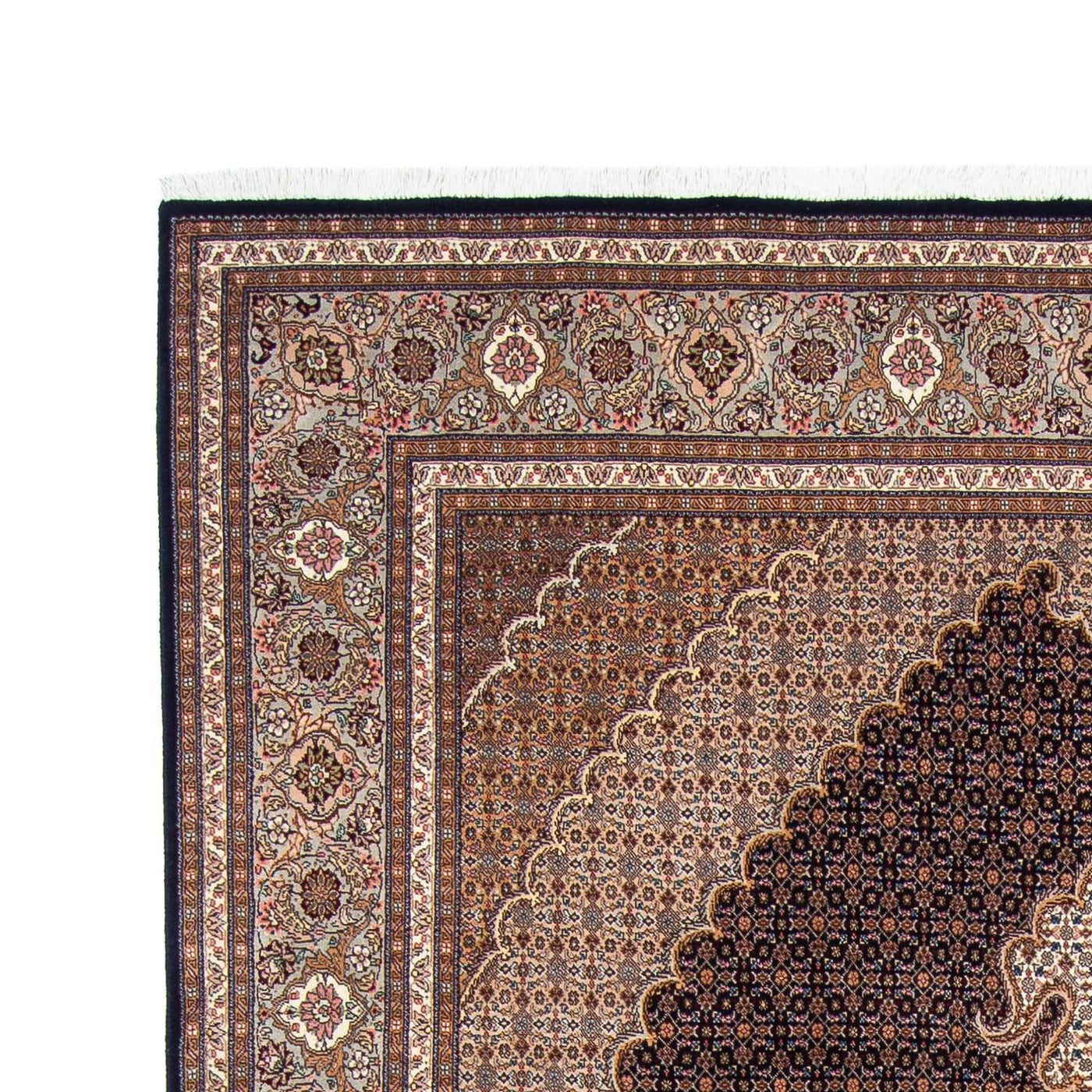 Persisk matta - Tabriz - 310 x 200 cm - mörkblå