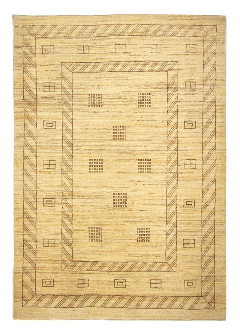 Gabbeh-matta - persisk - 231 x 167 cm - beige