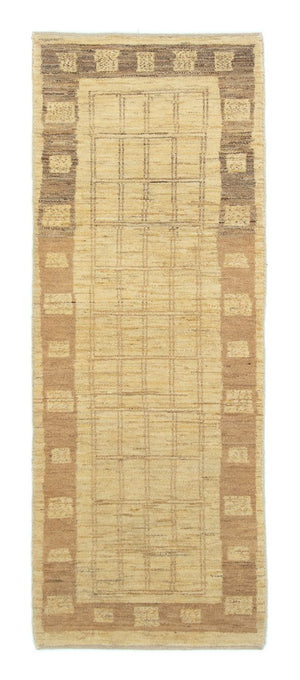 Runner Gabbeh-matta - persisk - 188 x 68 cm - beige