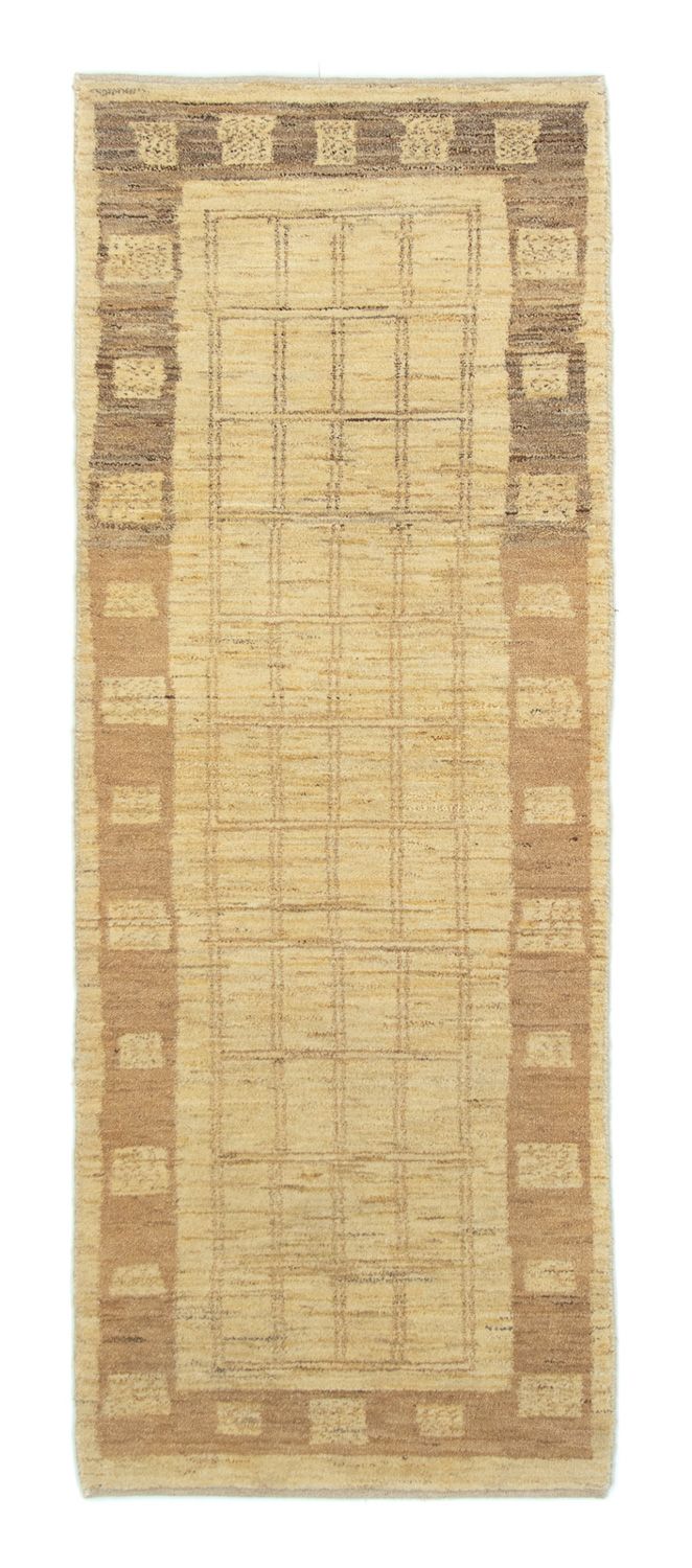 Runner Gabbeh-matta - persisk - 188 x 68 cm - beige