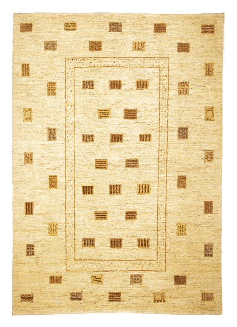 Gabbeh-matta - persisk - 228 x 168 cm - beige