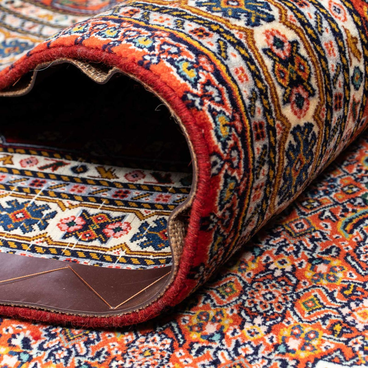 Persisk matta - Nomadic - 352 x 265 cm - brun