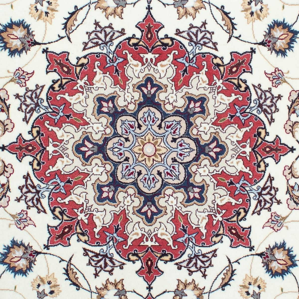 Persisk matta - Tabriz - Royal - 197 x 152 cm - beige