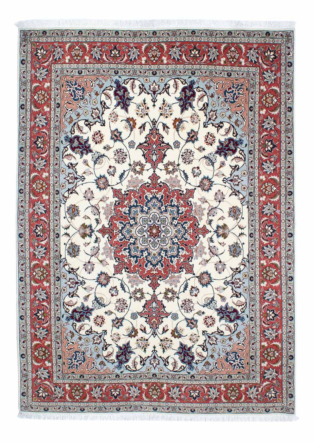 Persisk matta - Tabriz - Royal - 205 x 150 cm - beige
