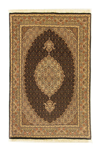 Persisk matta - Tabriz - Royal - 150 x 98 cm - svart