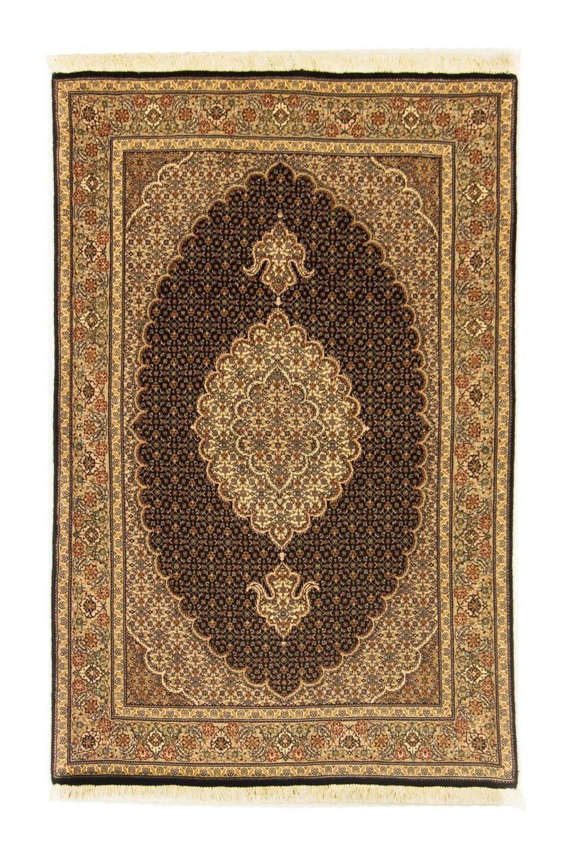Persisk matta - Tabriz - Royal - 150 x 98 cm - svart