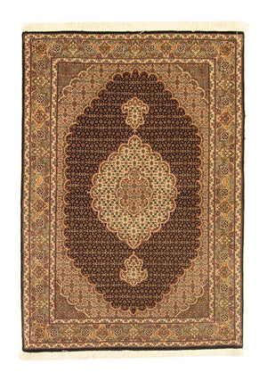 Persisk matta - Tabriz - Royal - 148 x 102 cm - mörkblå