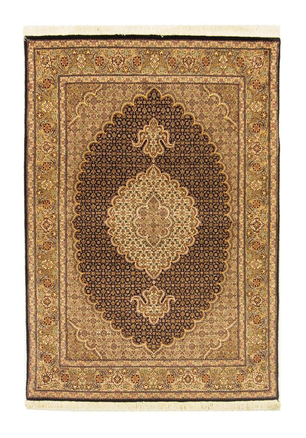 Persisk matta - Tabriz - Royal - 148 x 101 cm - svart