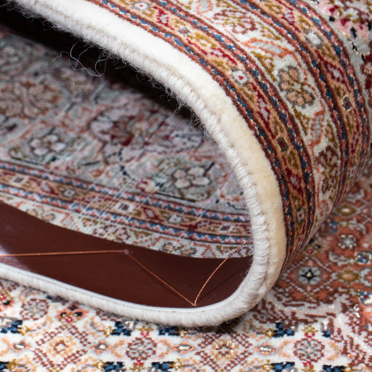 Persisk matta - Tabriz - 202 x 150 cm - ljusbrun