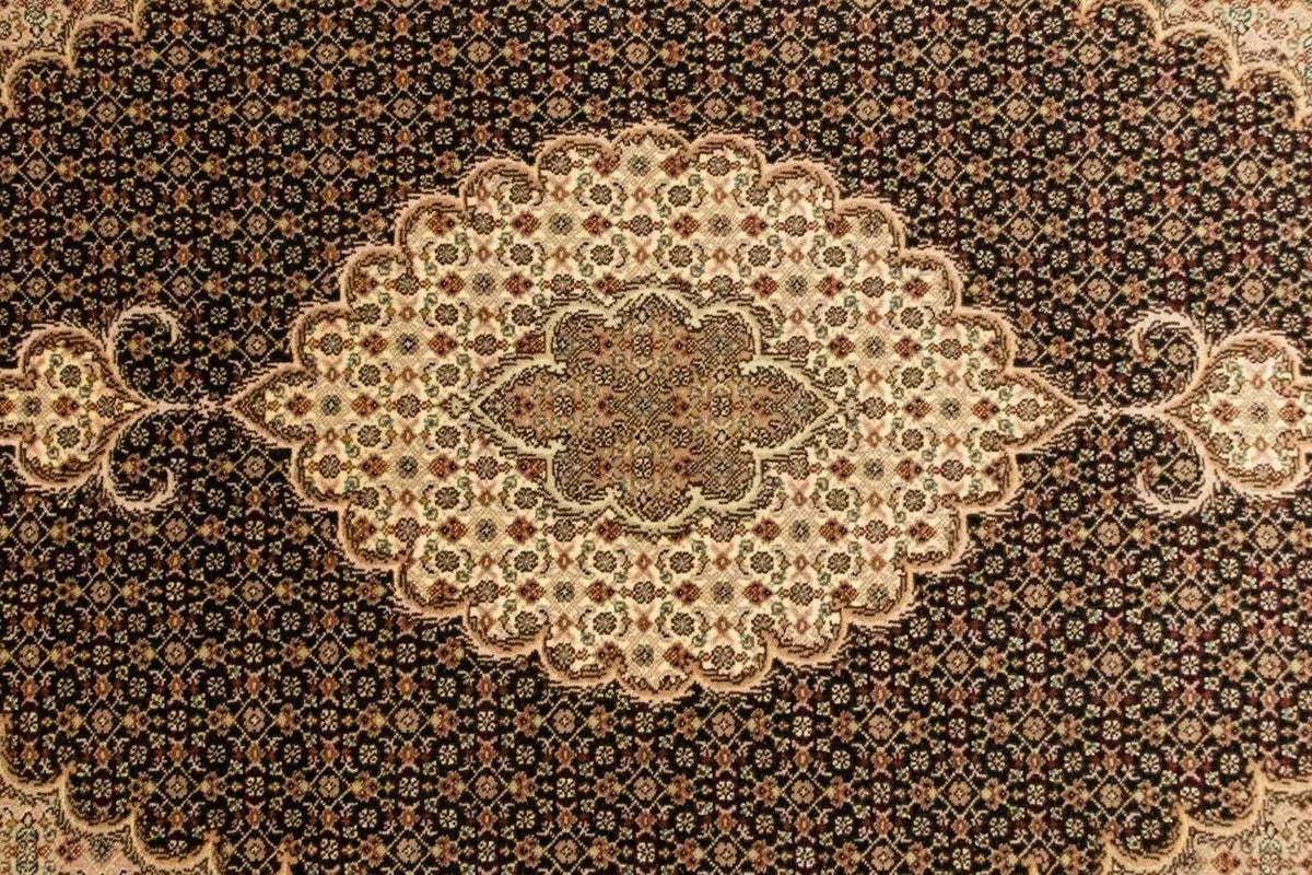 Persisk matta - Tabriz - Royal - 152 x 100 cm - svart