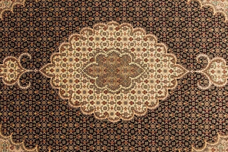 Persisk matta - Tabriz - Royal - 152 x 100 cm - svart