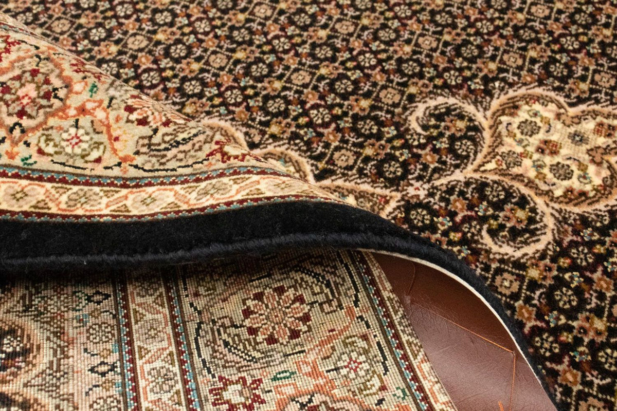 Persisk matta - Tabriz - Royal - 152 x 100 cm - svart