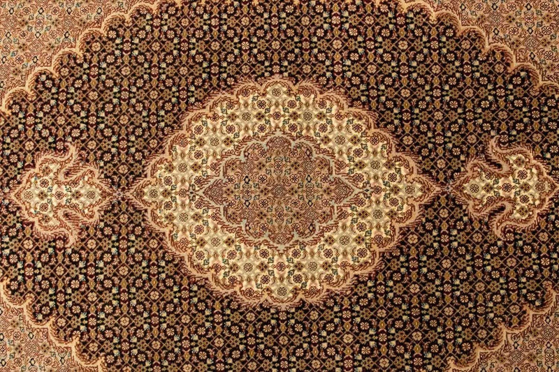 Persisk matta - Tabriz - Royal - 160 x 104 cm - svart