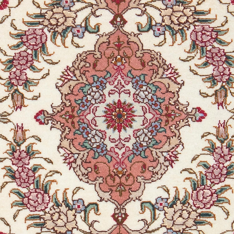 Persisk matta - Tabriz - Royal - 83 x 56 cm - beige