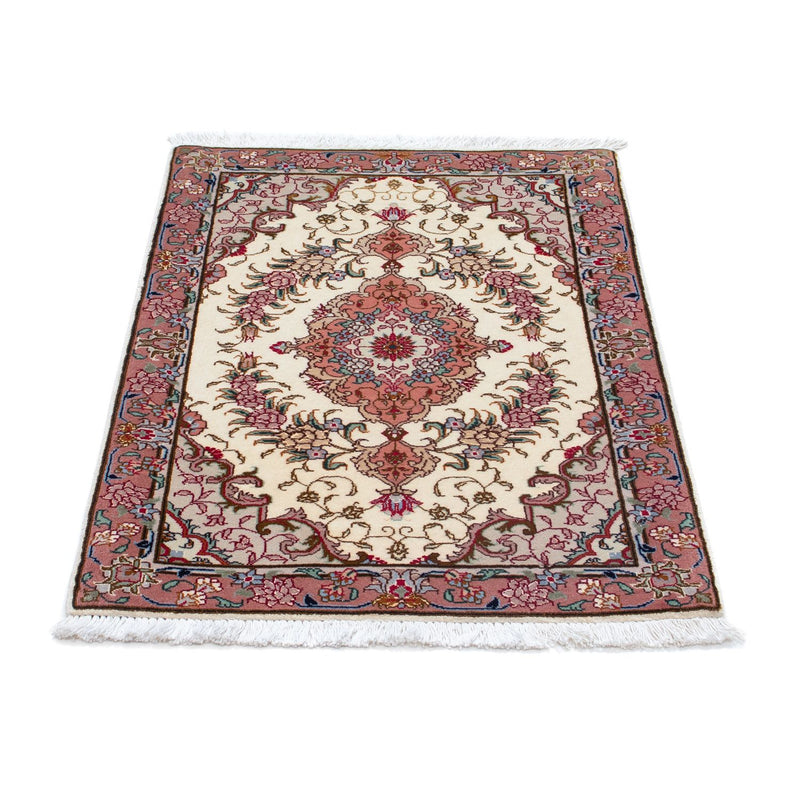 Persisk matta - Tabriz - Royal - 83 x 56 cm - beige