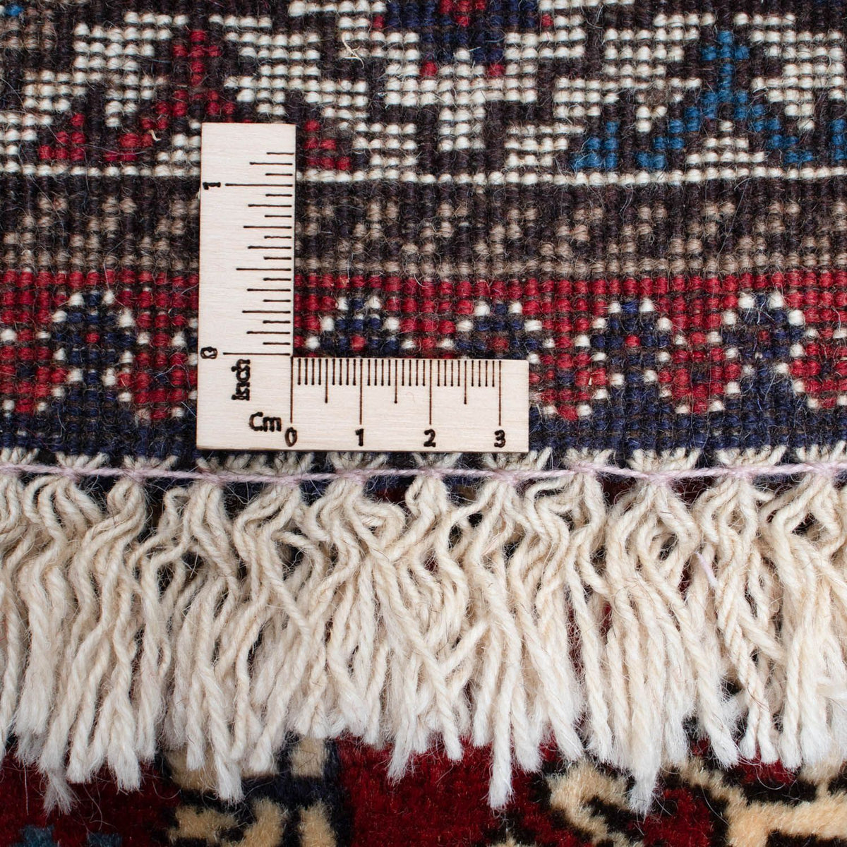 Runner Persisk matta - Nomadic - 198 x 84 cm - mörkröd