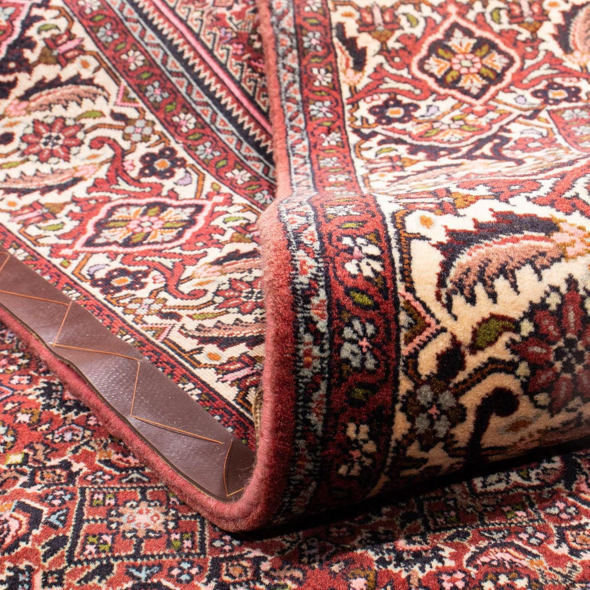 Persisk matta - Bijar - 284 x 199 cm - brun