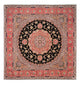 Persisk matta - Tabriz - Royal kvadrat  - 300 x 290 cm - röd
