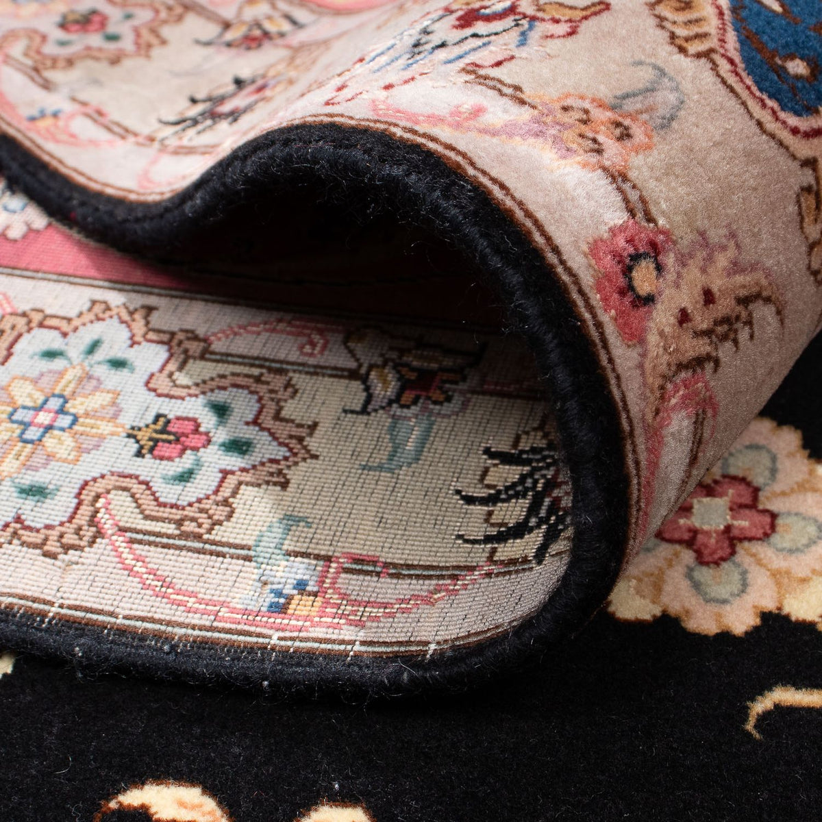 Persisk matta - Tabriz - Royal kvadrat  - 300 x 290 cm - röd