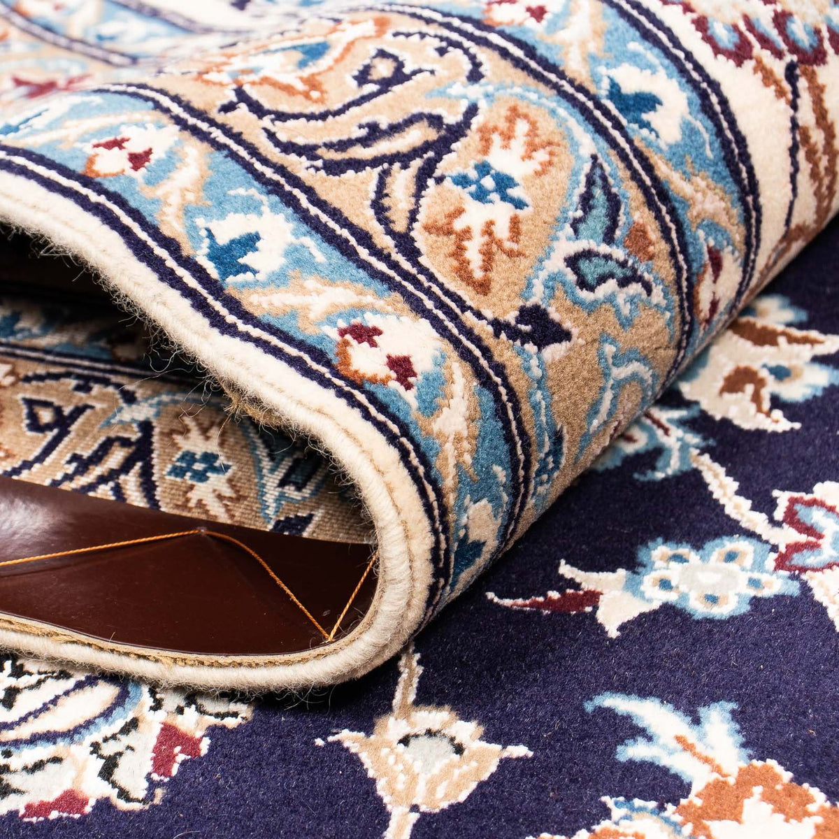 Persisk matta - Nain - Premium - 430 x 310 cm - mörkblå