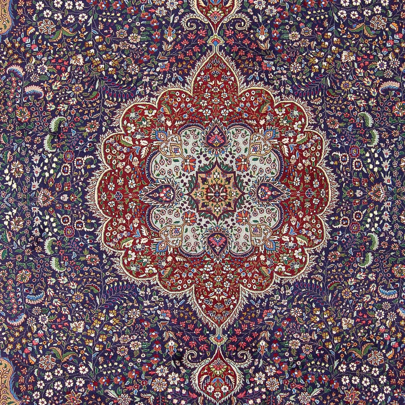 Persisk matta - Tabriz - Royal - 391 x 300 cm - blå