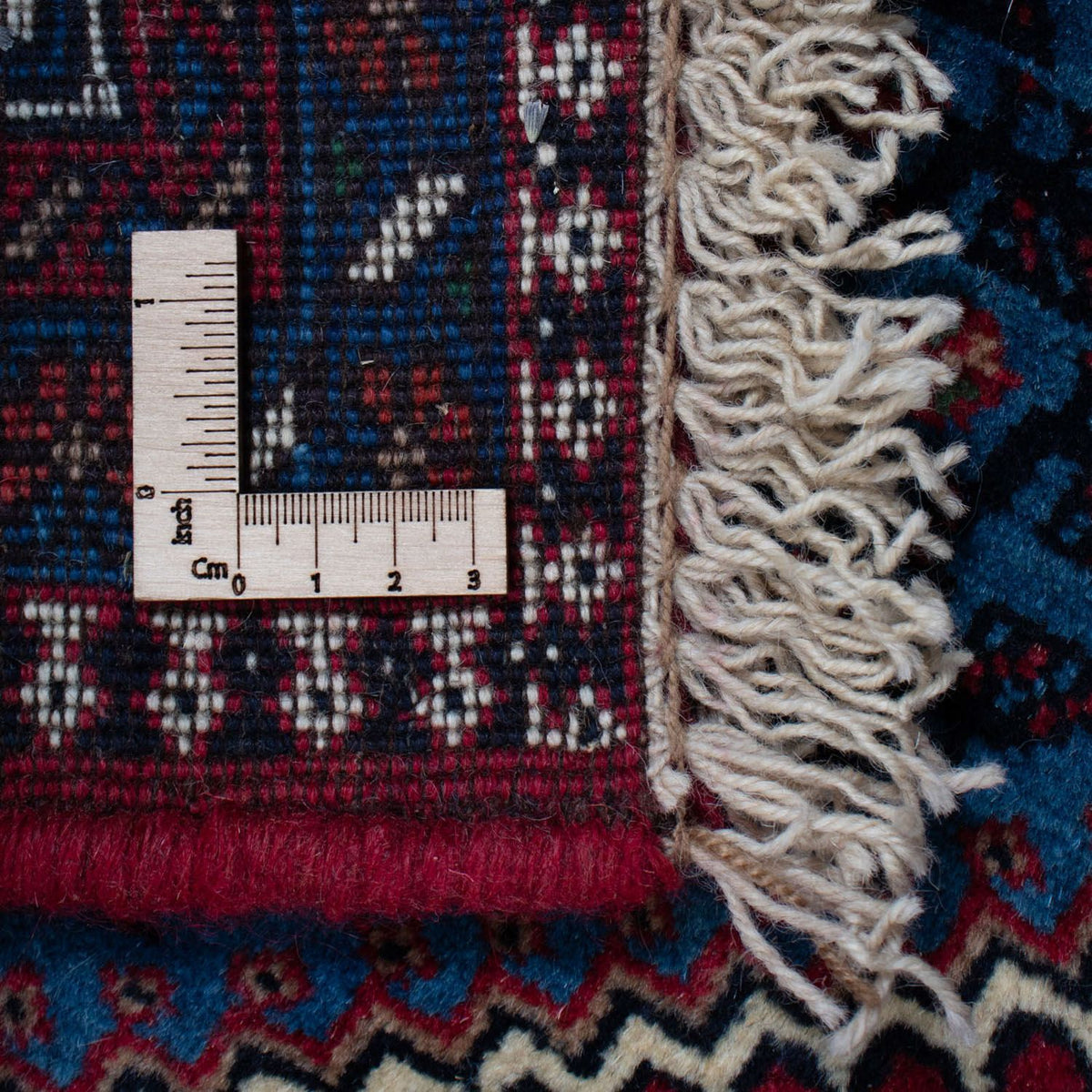 Persisk matta - Nomadic - 298 x 204 cm - mörkröd