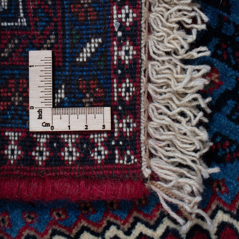 Persisk matta - Nomadic - 298 x 204 cm - mörkröd