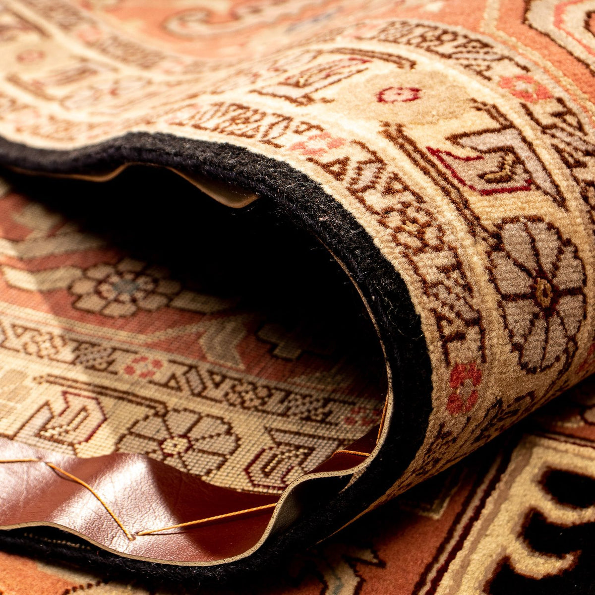 Persisk matta - Tabriz - Royal - 348 x 248 cm - ljusbrun