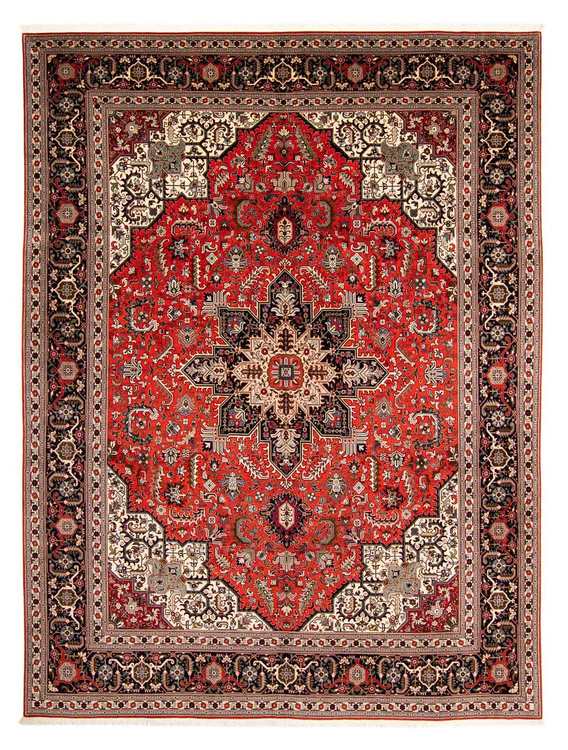 Persisk matta - Tabriz - Royal - 407 x 298 cm - rost