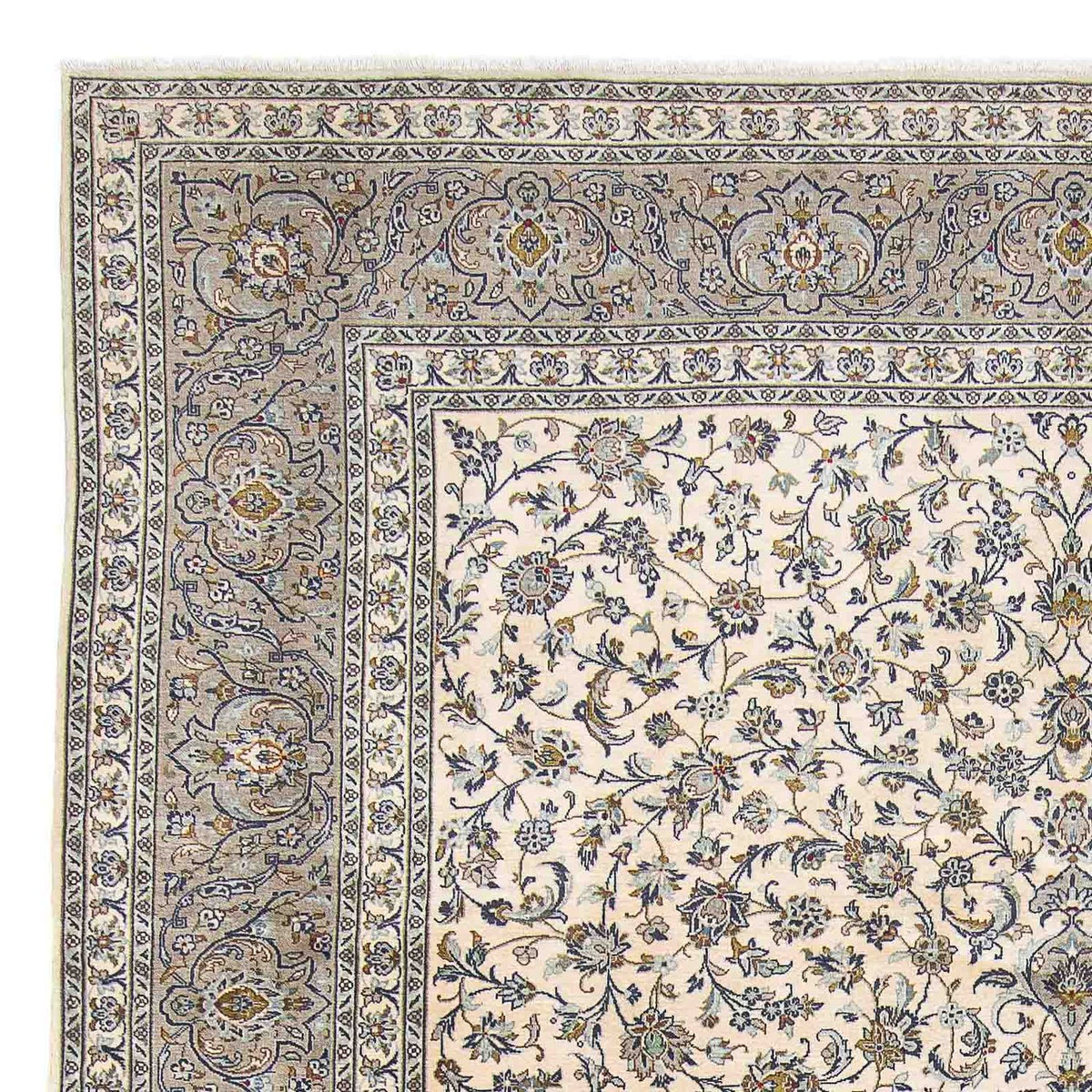 Persiska mattor - Keshan - 400 x 300 cm - beige