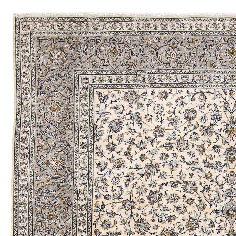 Persiska mattor - Keshan - 400 x 300 cm - beige