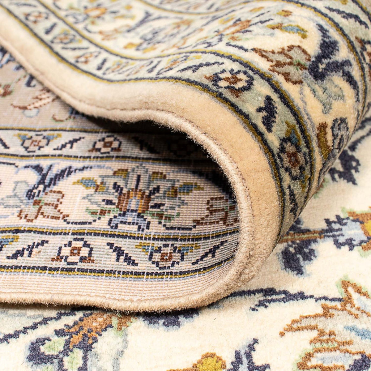 Persiska mattor - Keshan - 400 x 300 cm - beige