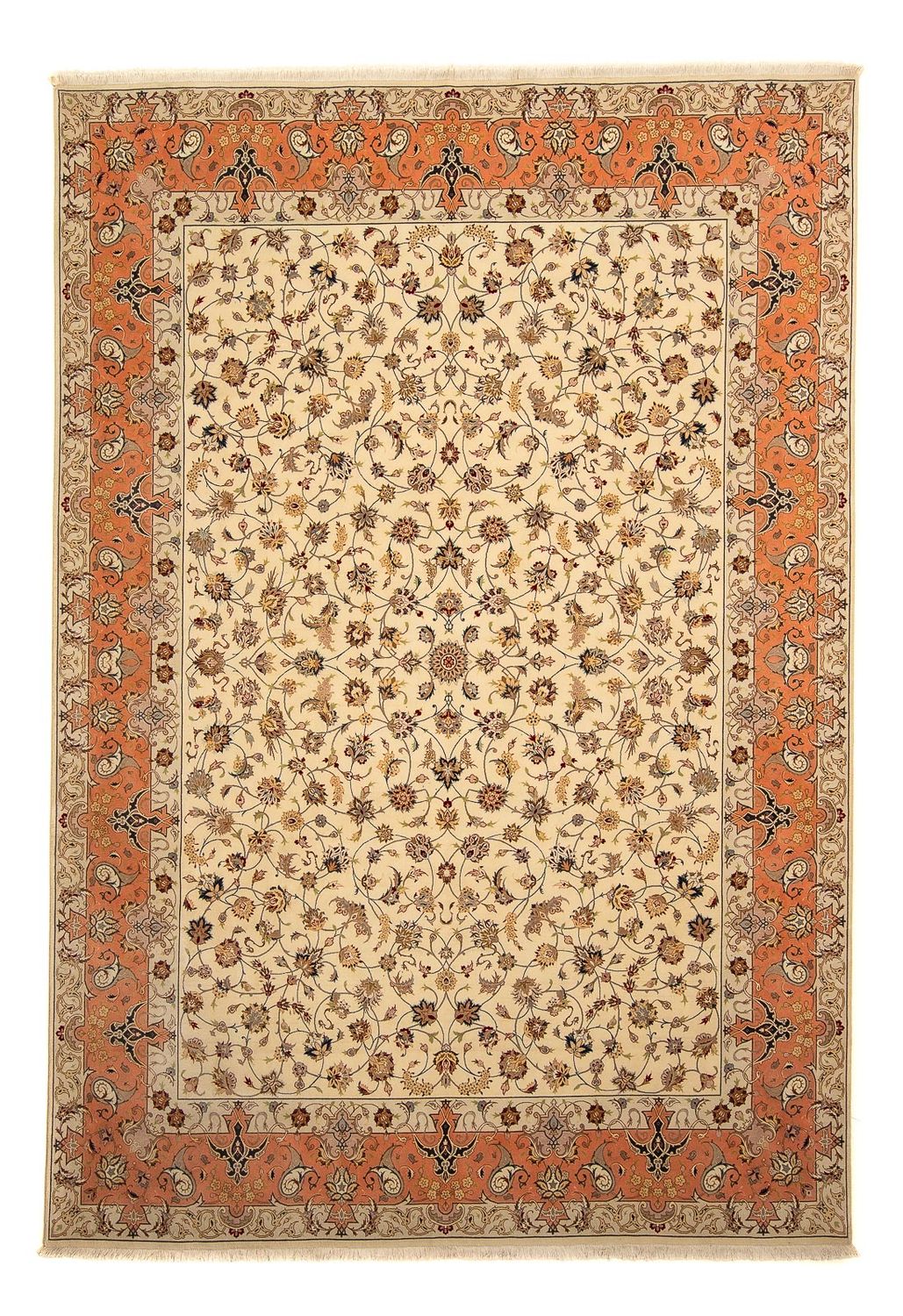 Persisk matta - Tabriz - Royal - 370 x 250 cm - beige