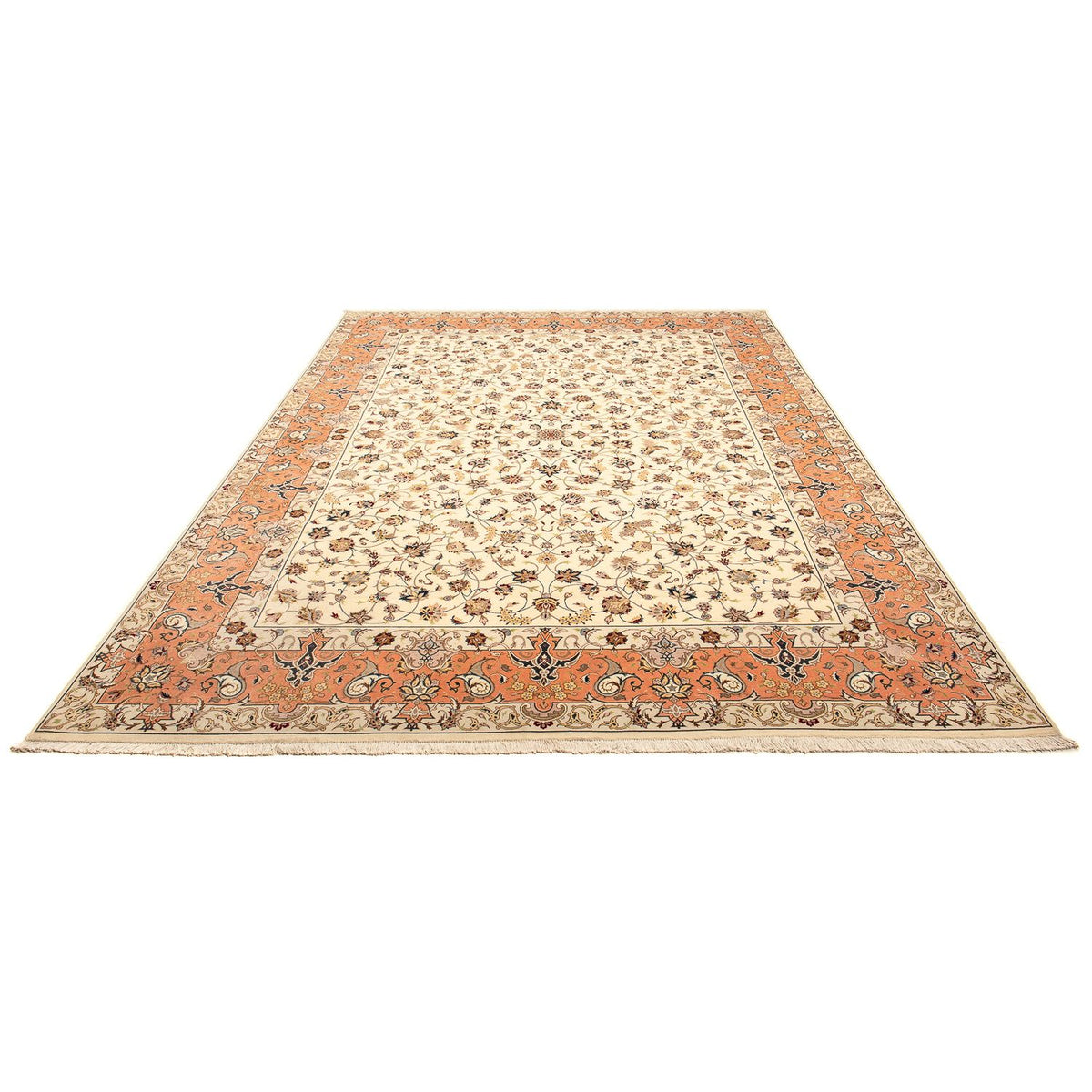 Persisk matta - Tabriz - Royal - 370 x 250 cm - beige