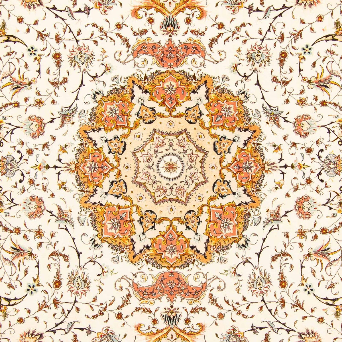 Persisk matta - Tabriz - Royal - 403 x 298 cm - beige