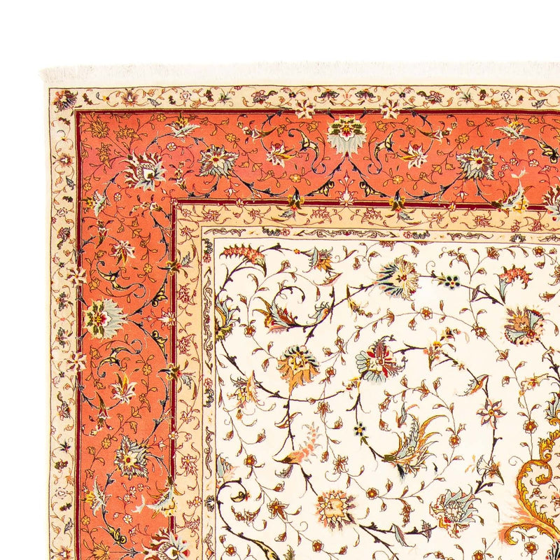 Persisk matta - Tabriz - Royal - 403 x 298 cm - beige