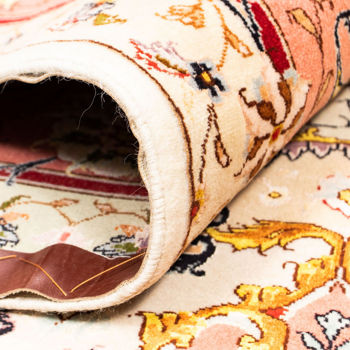 Persisk matta - Tabriz - Royal - 403 x 298 cm - beige