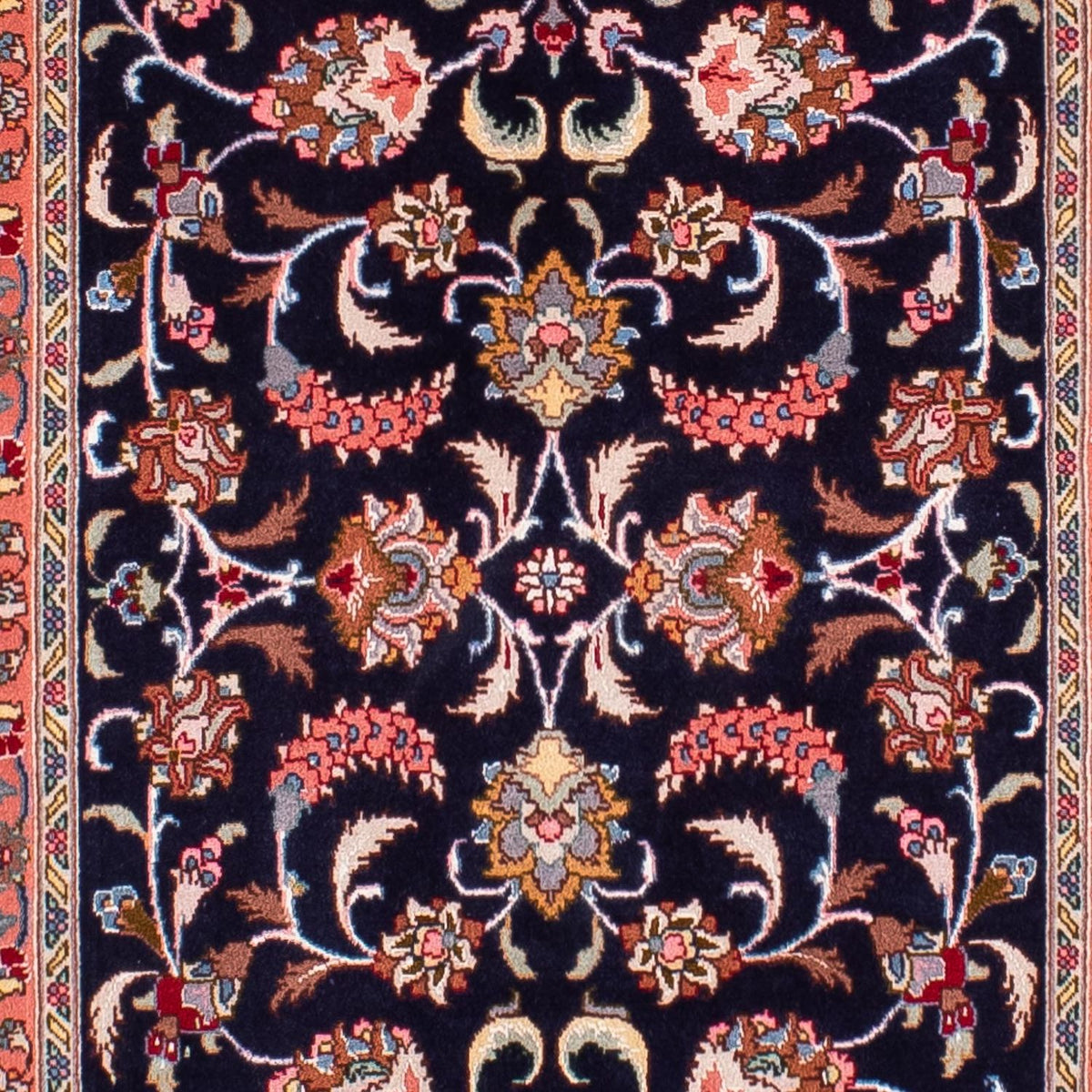 Runner Persisk matta - Tabriz - Royal - 298 x 65 cm - mörkblå