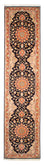 Runner Persisk matta - Tabriz - Royal - 295 x 68 cm - mörkblå
