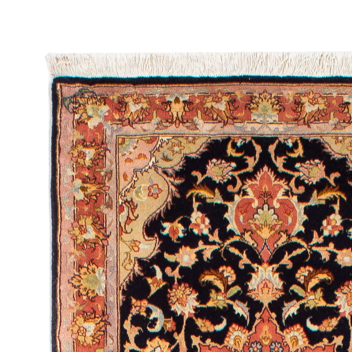 Runner Persisk matta - Tabriz - Royal - 295 x 68 cm - mörkblå
