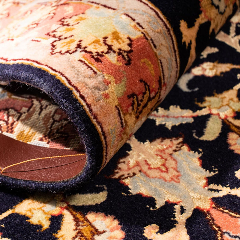 Runner Persisk matta - Tabriz - Royal - 295 x 68 cm - mörkblå