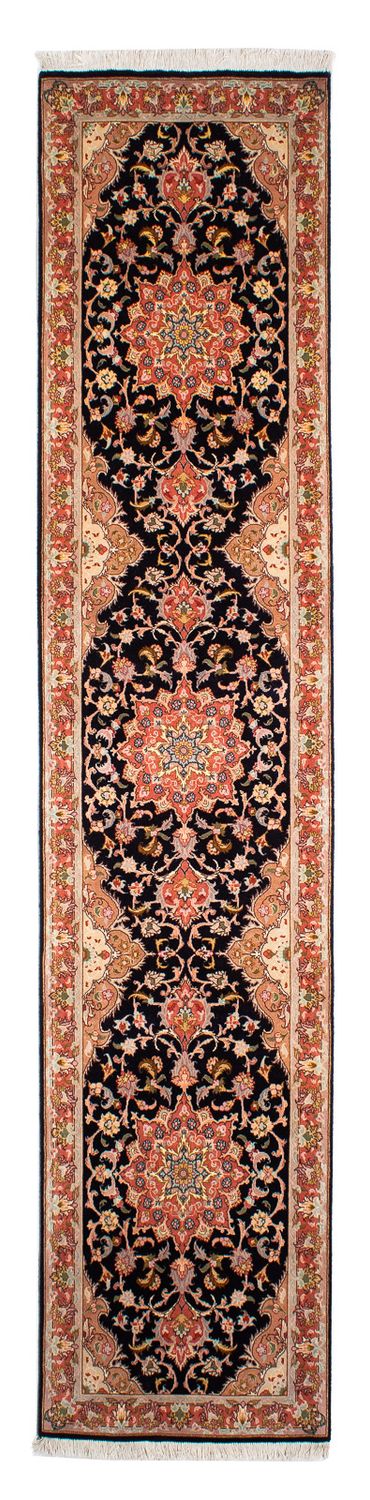 Runner Persisk matta - Tabriz - Royal - 303 x 68 cm - mörkblå