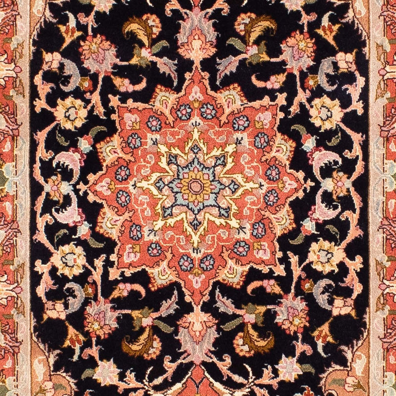 Runner Persisk matta - Tabriz - Royal - 303 x 68 cm - mörkblå