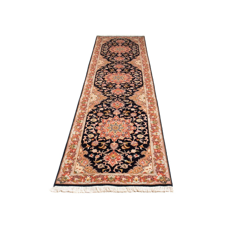 Runner Persisk matta - Tabriz - Royal - 303 x 68 cm - mörkblå