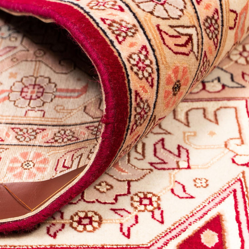 Persisk matta - Tabriz - Royal - 400 x 298 cm - mörkröd