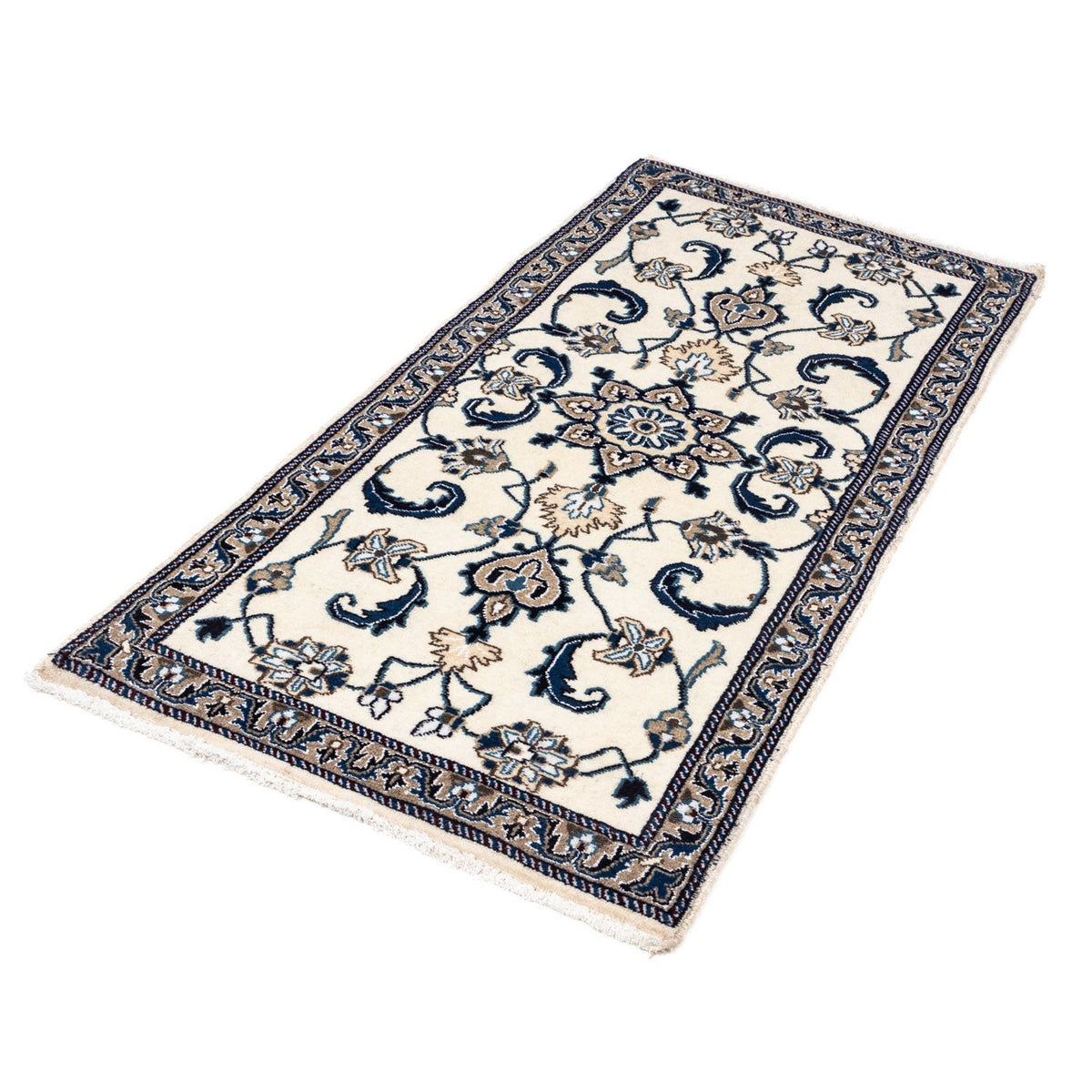 Persisk matta - Nain - 142 x 68 cm - beige