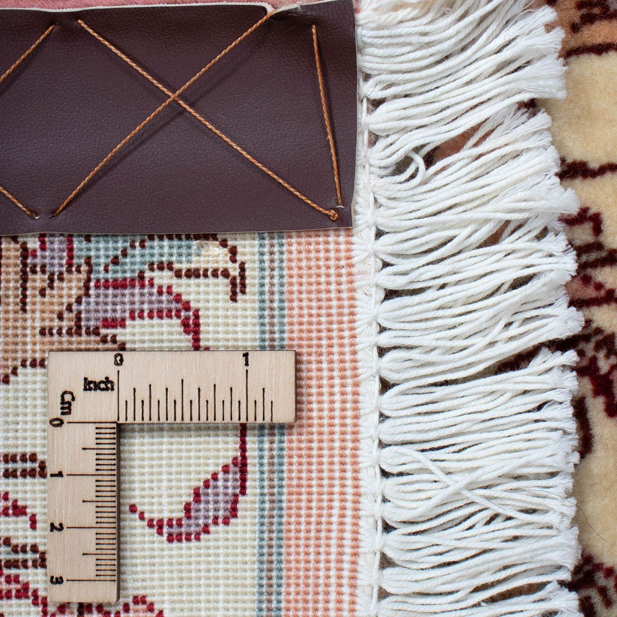 Persisk matta - Tabriz - Royal - 92 x 59 cm - ljusröd